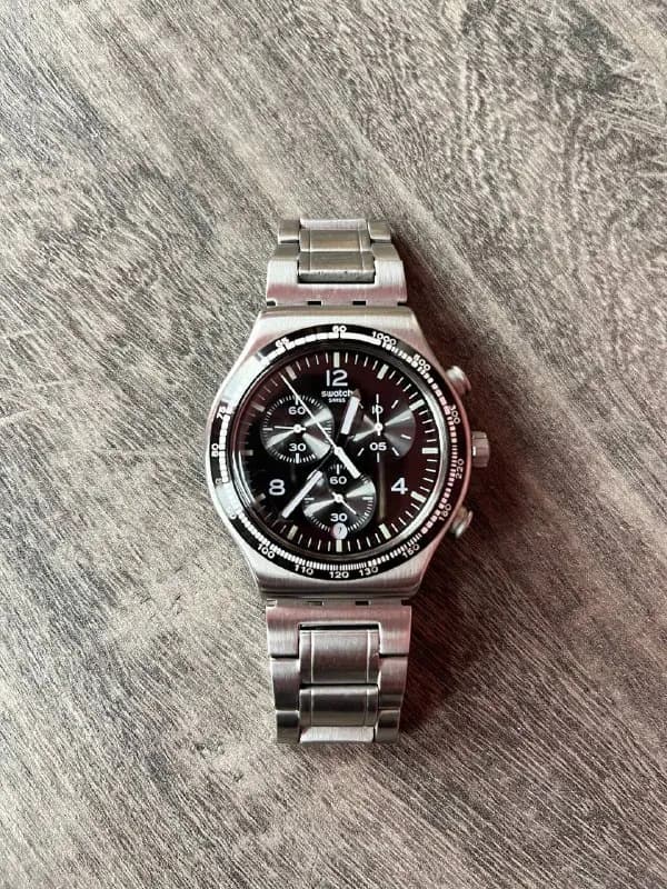 Swatch швейцарские, медицинская сталь, в живую смотрятся даже лучше чем на фото, цена 400л — Тбилиси — 400 ₾