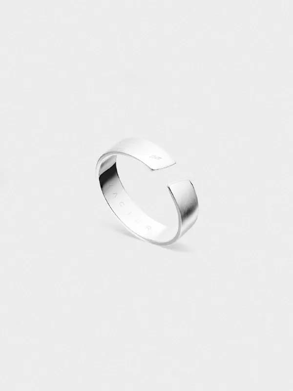 2 новых одинаковых мужских кольца Vacier Unisize Ring, открытые, регулируемые. — Тбилиси — 45 ₾