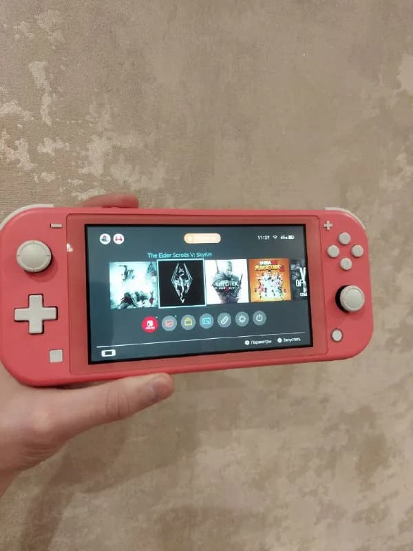 Nintendo switch lite + Micro SD 64gb 100Мб/с + библиотека годных игр: — Тбилиси — 250 $