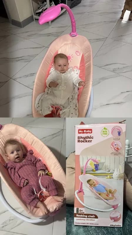 1)Качелька, с вибрацией, музыкой, и светится, есть небольшой ньанс (на работу никак не влияло и на в — Батуми — 50 ₾
