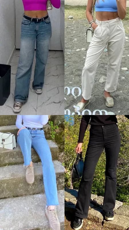 1) Джинсы бойфренды Zara, M — 100 gel — Тбилиси — 100 ₾