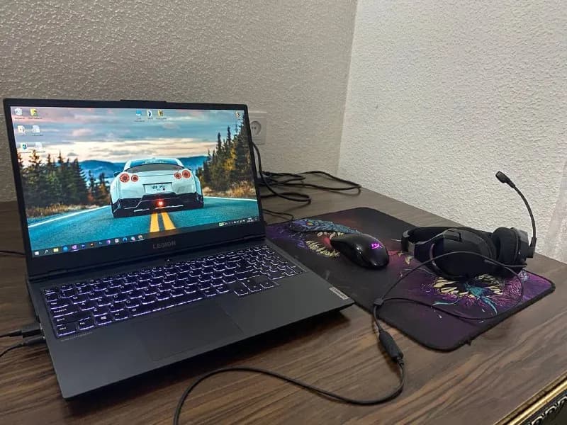Lenovo Legion 5. Ноутбук в идеальном состоянии. Использовался 3 месяца. Нет никаких косяков, работае — Тбилиси — 2 599 ₾