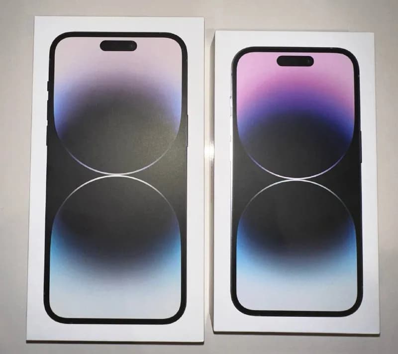 Iphone 14 Pro MAX 256Gb Space Black и Iphone 14 Pro 256Gb Deep Purple. Оба запечатаны и не активиров — Тбилиси — 1750 $