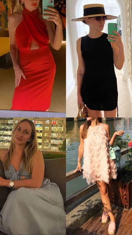 1) Платье хомут, красное, размер S, Namelazz — 450 gel — Тбилиси — 450 ₾