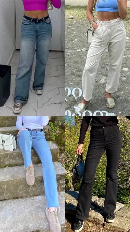 1) Джинсы бойфренды Zara, M — 100 gel — Тбилиси — 100 ₾