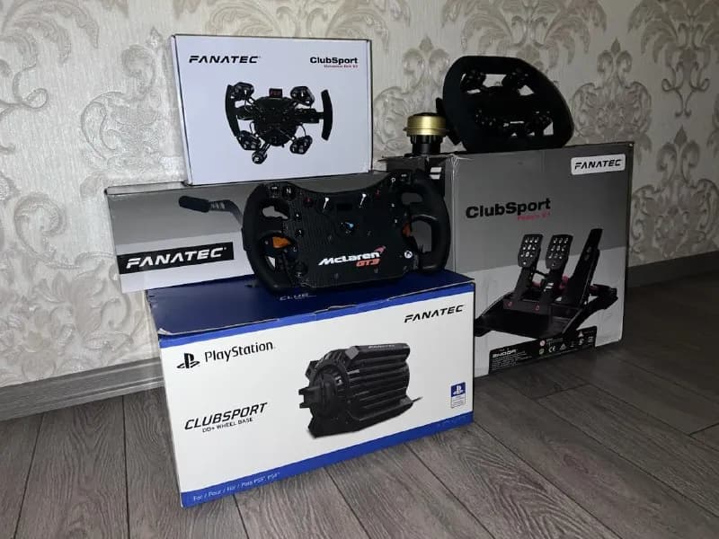 Fanatec бандл с двумя рулями, ручником и коробкой — Батуми — 100 000 ₾
