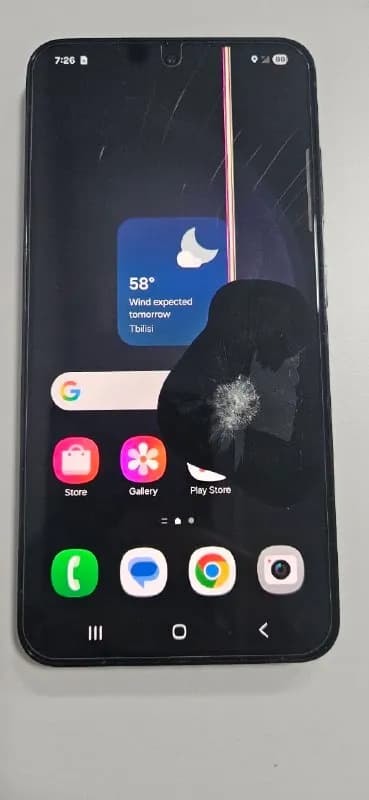 Samsung Galaxy S23. До падения был в идеале, 300gel — Батуми — 300 ₾