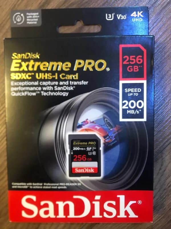 Sandisk extreme pro 256GB 200MB/s. — 195 лари — Тбилиси — 195 ₾