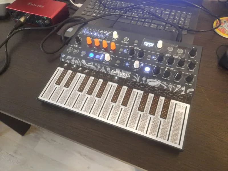 Arturia Microfreak с вейвтейблом и цифровым осциляторам и аналоговым фильтром. Давайс чрезвычайно ун — Тбилиси — 1 050 ₾