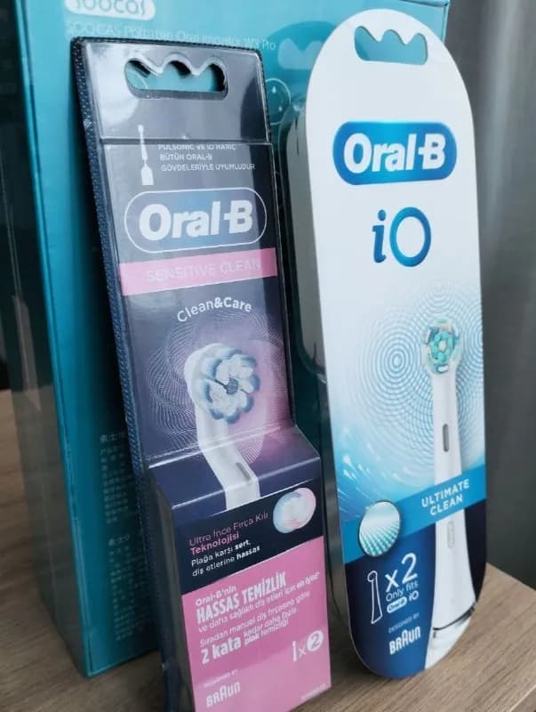 1. Упаковка с двумя насадками на зубную щётку Oral-B iO — новая, оригинальная, полностью запечатанна — Тбилиси — 80 ₾