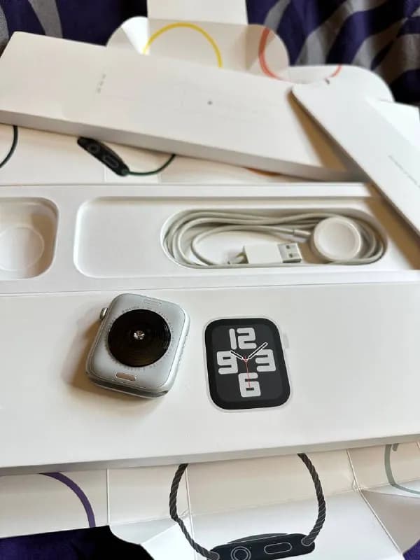 Apple Watch SE 2gen 44 mm 2022 Silver — Тбилиси — 700 ₾