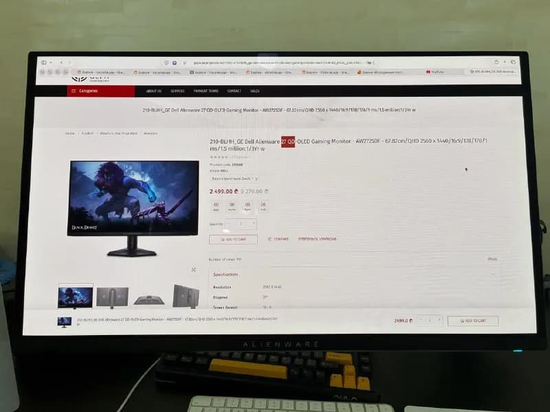 27 дюймов, –oled (максимально глубокий чёрный цвет) — Батуми — 1 800 ₾