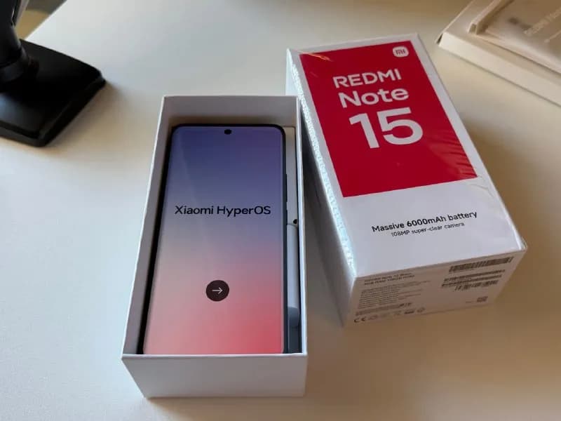 Xiaomi Redmi Note 15 4G 8/128GB Black Mobile Phone. — Батуми — 450 ₾