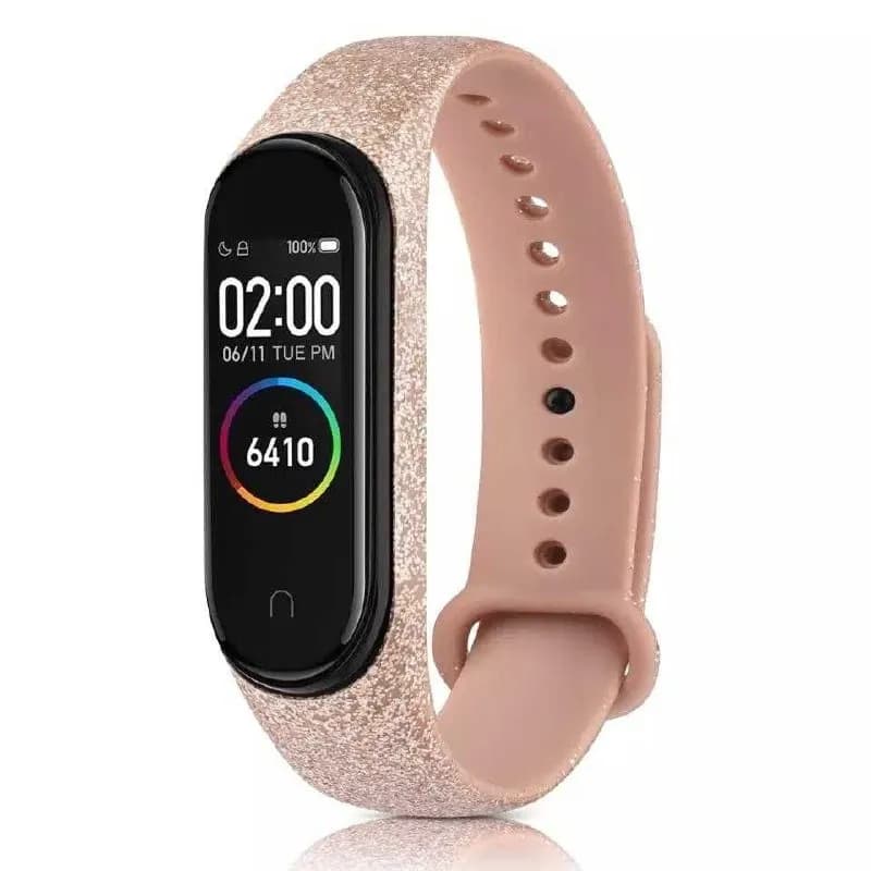Xiaomi Mi Band 4, с блёстками, новый. Долго ждала доставку, в итоге купила другой, этот теперь лишни — Тбилиси — 8 ₾