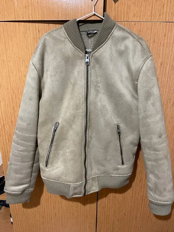 Замшевый бомбер Zara L — Тбилиси — 110 ₾