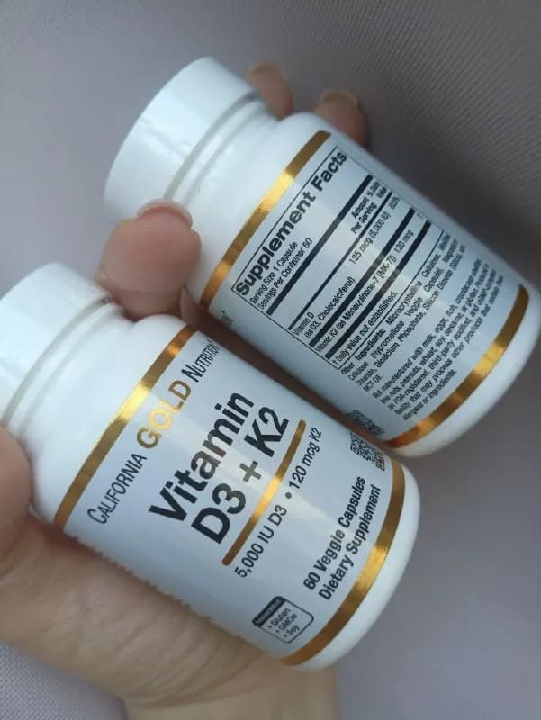D3 и К2 (5000 UI/ 120 mcg), особенно в сочетании, играют важную роль в здоровье костей, сердечно-сос — Батуми — 37 ₾