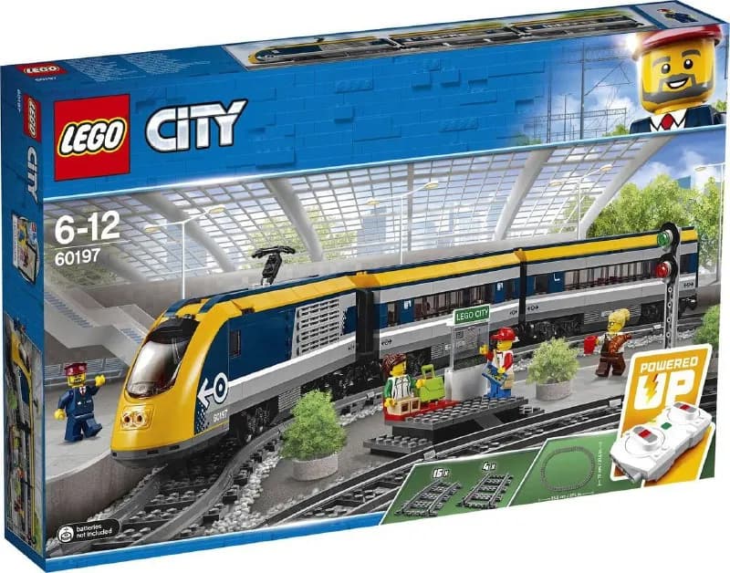 Lego city Поезд с рельсами — Тбилиси — 400 ₾