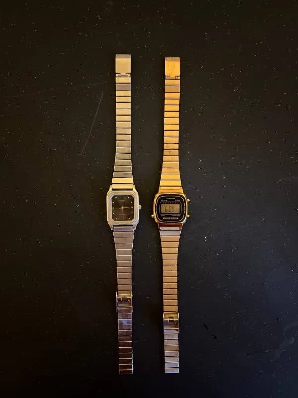 Casio, оригинал. Недавно была обновлена батарея на каждой паре на такую же оригинальную. — Тбилиси — 100 ₾