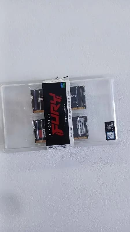 1) Продам оперативку х2 16Гб Kingston fury sodimm 4800 — 150 $. Б/у (2 планки по 16) — Батуми — 150 ₾