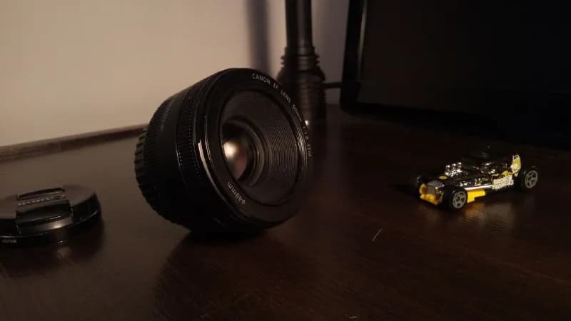 Canon 50 mm f/1.8 STM с UV фильтром, в отличном состоянии — Тбилиси — 250 ₾
