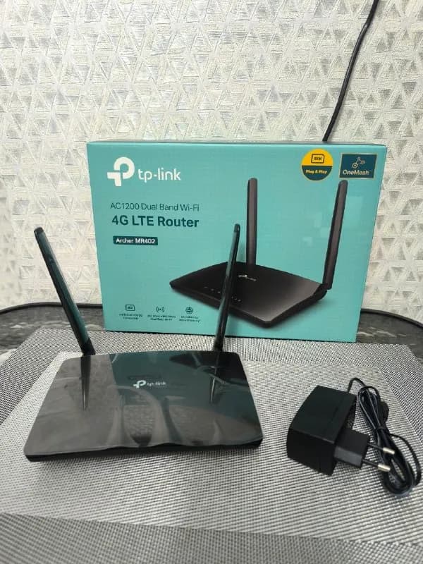 Wi-Fi роутер TP-Link Archer MR402 AC1200, купленный пару дней назад. Полностью исправен, на гарантии — Батуми — 169 ₾