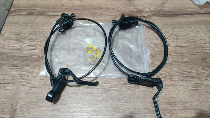 promax, в комплекте новые тормозные колодки, полностью исправны, прокачены. #velo #bycicle #breaks — Тбилиси