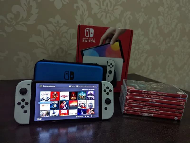 Nintendo Switch Oled Model 64GB. — Тбилиси — 1 300 ₾