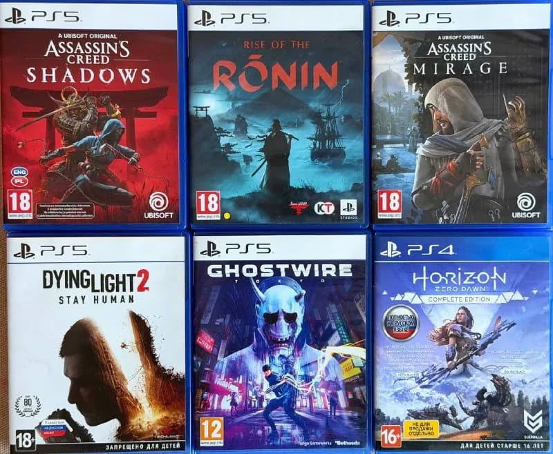 PlayStation PS PS5 PS4 игры / диски — Батуми — 90 ₾