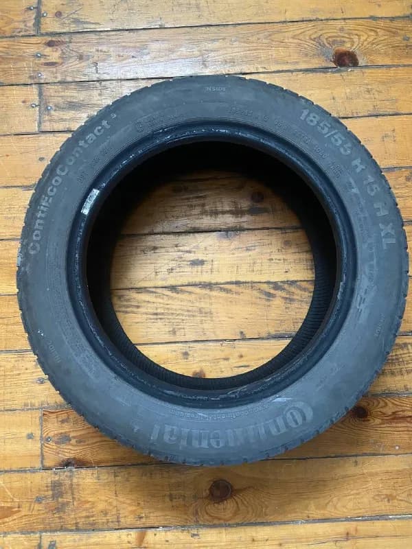 4шт. Continental EcoContact 5. Размер 185/55 R15. Все индикаторы целые. булок нет. 300 GEL — Тбилиси — 300 ₾