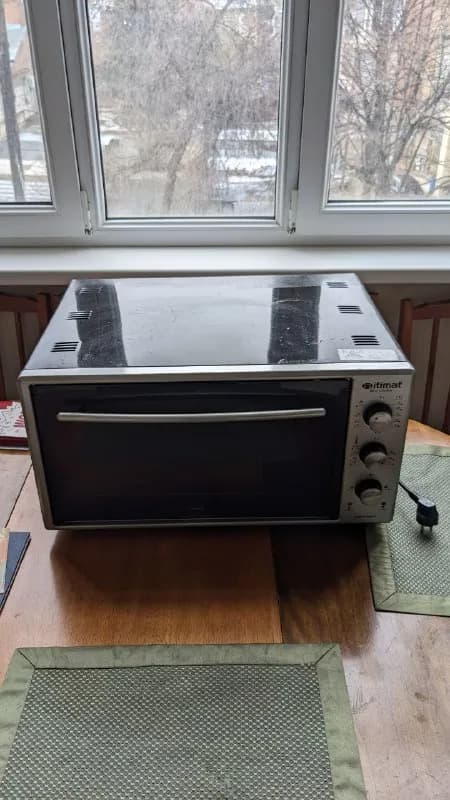1. Духовка itimat 1600w/300° + противень стеклянный (50 GEL) — Тбилиси — 50 ₾
