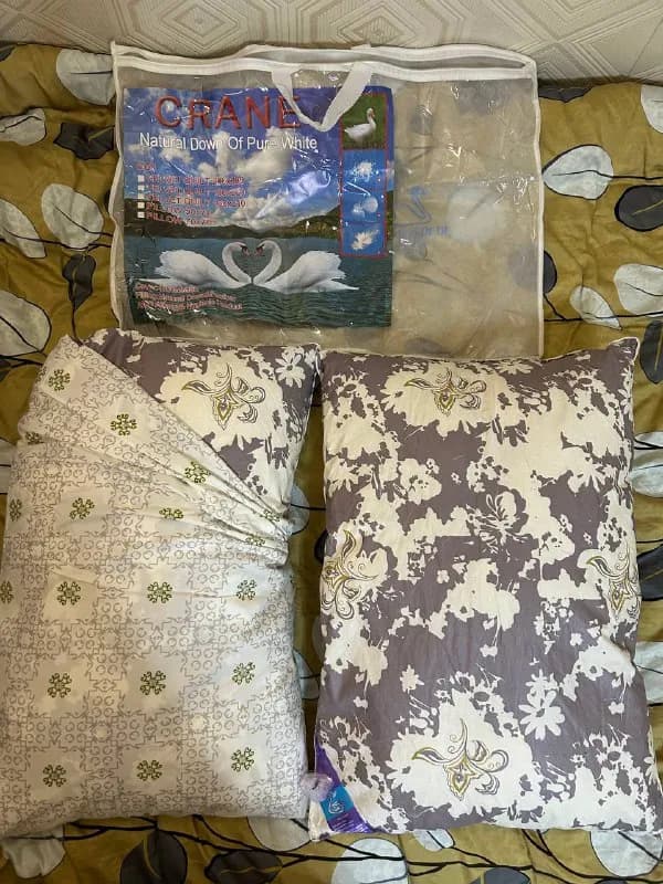 2 подушки пух/перо, размер 50*70. — Тбилиси — 50 ₾