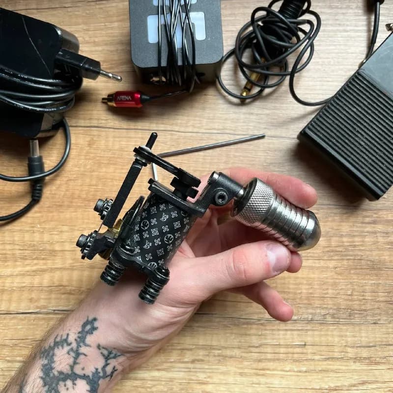 Vlad Blad Seawolf Hybrid с оригинальными комплектующими от VB и металлическим держателем для игл. — Тбилиси — 100 $