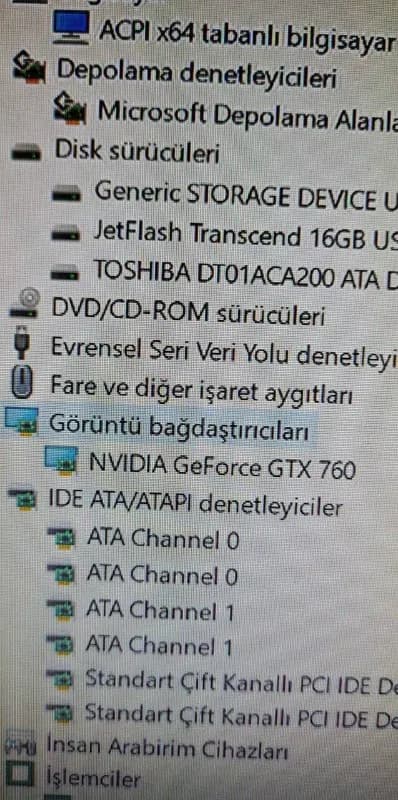 Hard disc 2 terrabite, 8 gb RAM, NVIDIA G — Force GTX 760, 2 gb videocard, Windows 10. Два монито — Тбилиси — 900 ₾