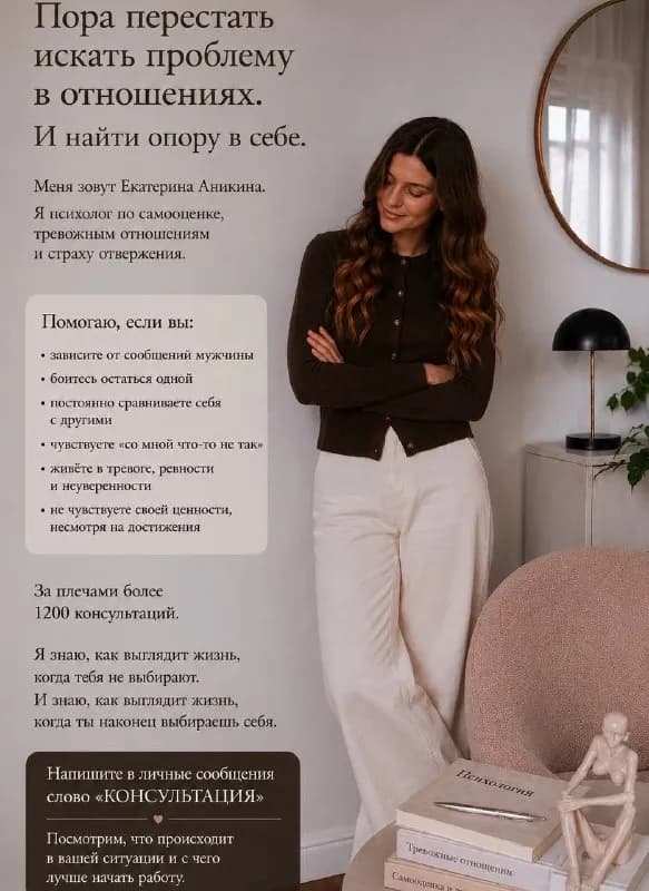 1200 консультаций. Но для меня важнее другое. Я знаю, как выглядит жизнь, когда постоянно кажется, ч — Батуми