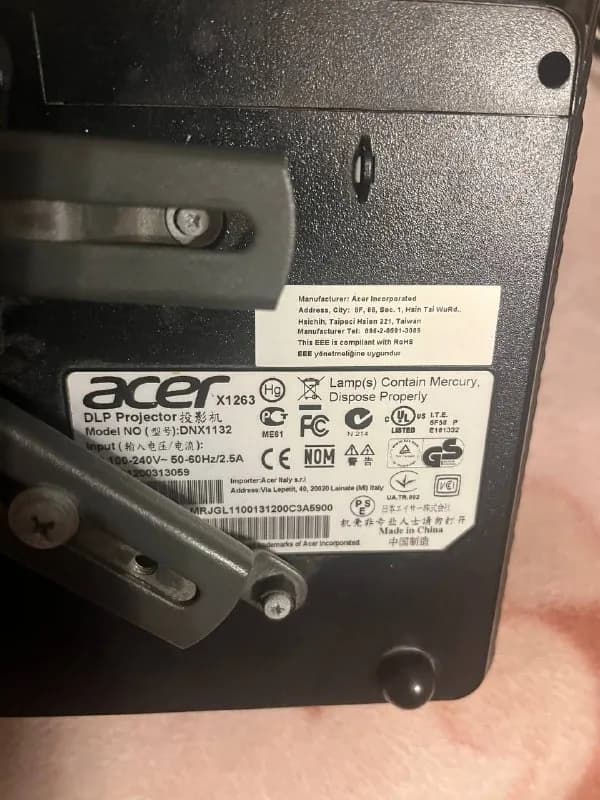 acer x1263 — Тбилиси