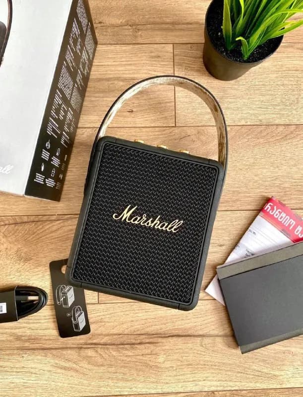 Bluetooth колонка Marshall Stockwell 2. Продаю с небольшой скидкой от цены в магазине, покупал недав — Тбилиси — 850 ₾