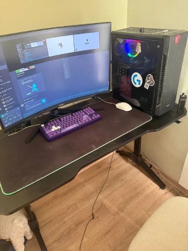 2Е пк с 1660ti msi i5 9400f блок питания на 600 ватт материнка H310 PRO VDH PLUS монитор samsung ody — Тбилиси