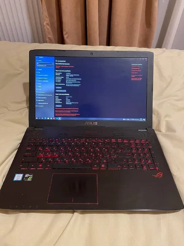 ASUS GL552VW 15.6 за 500$ или в лари по действующему курсу. В подарок приложу игровую мышку Razer. — Тбилиси — 500 ₾