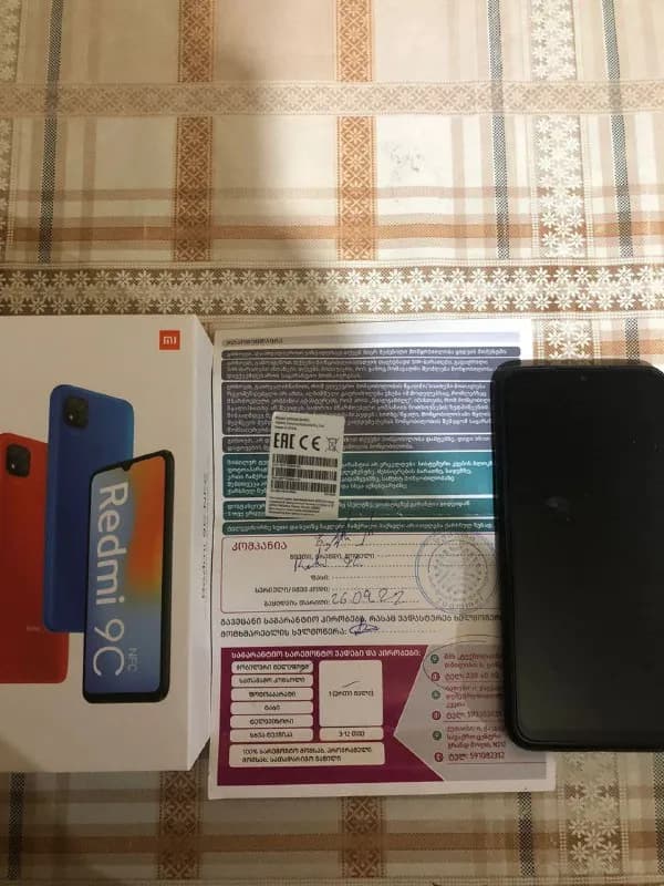 Iyideba Xiaomi redmi 9c 3/64 jailian karg mdgomareobashi moyveba yuti damteni da sagarantio furceli — Тбилиси — 300 ₾