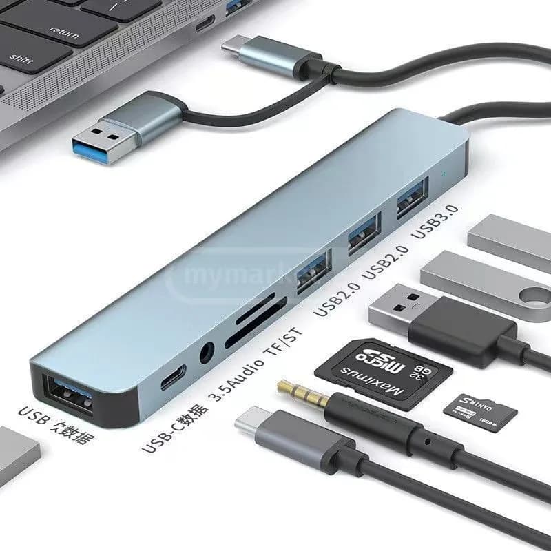 8-in-1 USB-A/C adapter — Тбилиси — 45 ₾