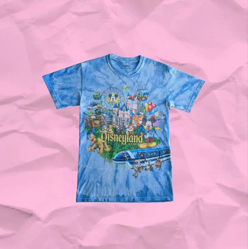 Disney, окрашена в технике тай-дай 🐦 — Тбилиси — 15 ₾