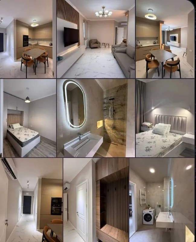 3-комнатная квартира 80 кв.м, новый ремонт — Батуми — 1 000 $