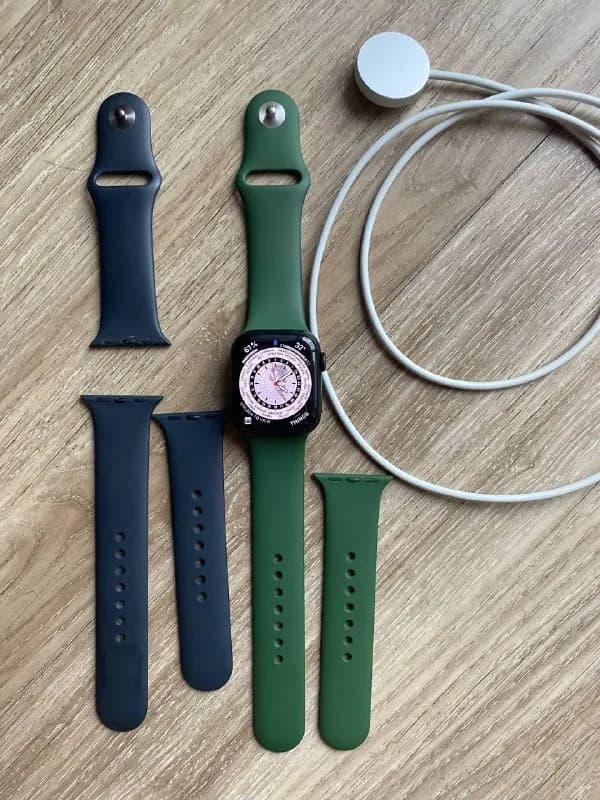 Apple Watch Series 7 (41 mm, Green Aluminum Case) — Тбилиси — 700 ₾