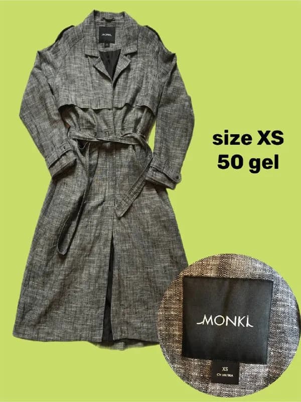 1) Тренч #monki — Тбилиси