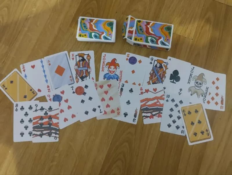 Balatro игральные карты Балатро 10 лари, в комплекте дополнительно набор обычных карт — Батуми — 10 ₾
