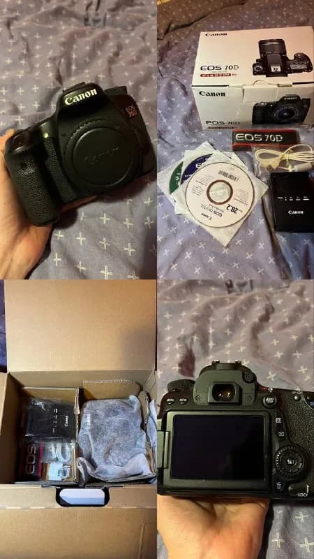 canon 70D + объектив sigma dc 17-50mm 2.8 за 1000$, либо по отдельности тушка 650$ и объектив 370$. — Тбилиси — 1000 $