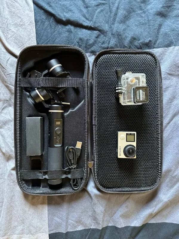 Экшен-камера GoPro Hero 4 Silver со стабилизатором FeiyuTech — Тбилиси — 550 ₾