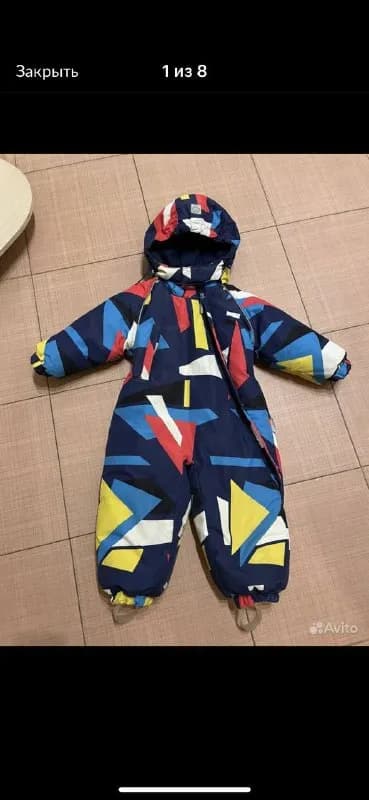 Crockid, размер 86-92. В отличном состоянии. На фото видно. После одного ребенка. Очень теплый, непр — Тбилиси — 150 ₾