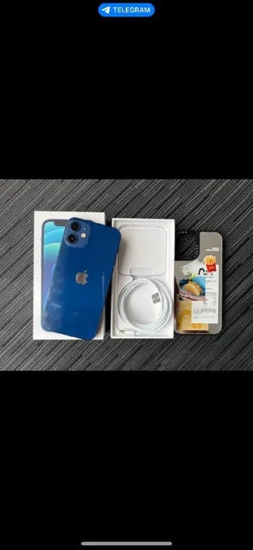 iPhone 12 mini 128 gb в очень хорошем состоянии, экран без царапин, все отлично работает, не вскр — Тбилиси — 1 100 ₾