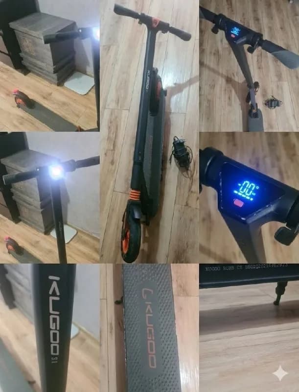 KUGOO S1 в хорошем техническом состоянии. никаких скрытых дефектов, покупался для личного пользован — Батуми — 400 ₾